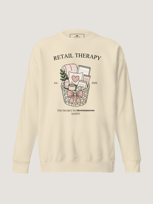 Retail Therapy Crewneck
