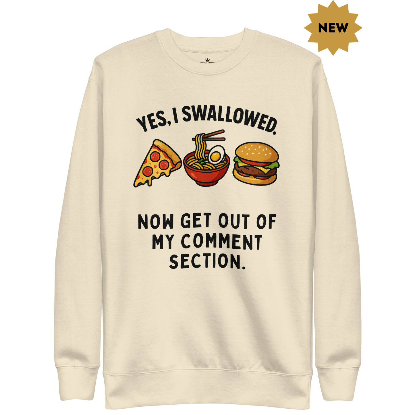 "The Food Influencer" Premium Sweatshirt