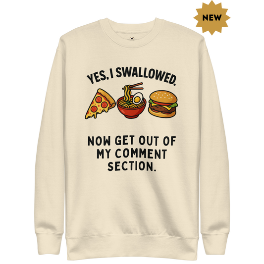 "The Food Influencer" Premium Sweatshirt